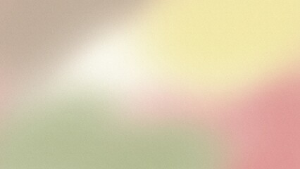 Abstract flat style Vintage soft blur defocused noise grainy freeform gradient background with Khaki, Rosy brown, Floral white, Vanilla, Sage,  mid century modern colors airbrush copy space text area