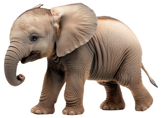 PNG Baby elephant standing
