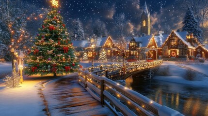 Enjoy picturesque scenes and holiday gifts in the year 2025 in a backdrop of snowy landscapes