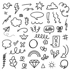 Hand Drawn Scribble Element