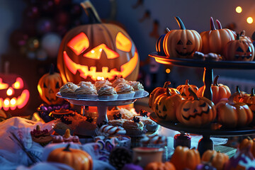 Halloween Party: A fun party with themed treats and costumes.