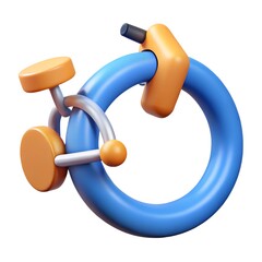 3d render of a molecule