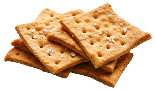 PNG Stack of salted crackers