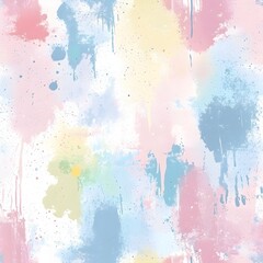 Obraz premium Brush abstract watercolor background with seamless pattern.