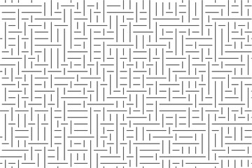 Seamless vector background. Abstract geometric pattern with simple straight lines.