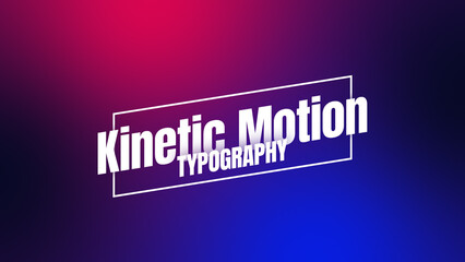 Kinetic Motion Typography with Colorful Background | Playful and Bright Typography for Children&rsquo;s Educational Content