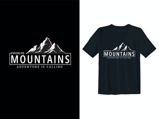 EXPLORE MORE, ADVENTURE, GRAPHIC T SHIRT VECTOR DESIGNS AND OTHER USES.
