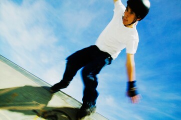 At A Skating Park