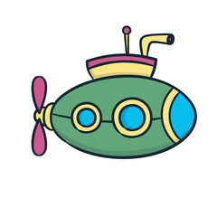 Submarine Cartoon_1