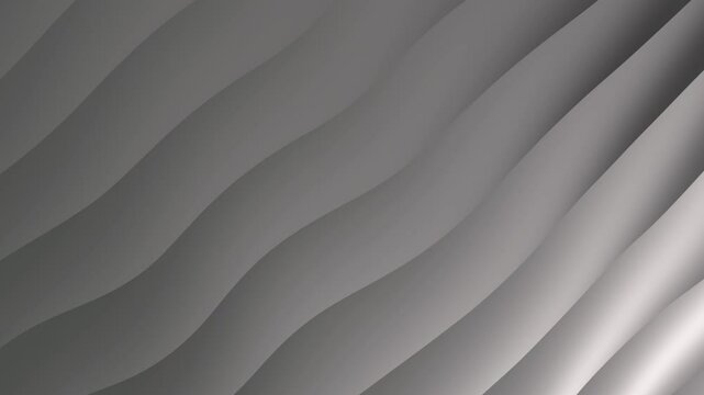 shiny silver color wave gradient motion background. moving abstract background animation, digital motion graphics.