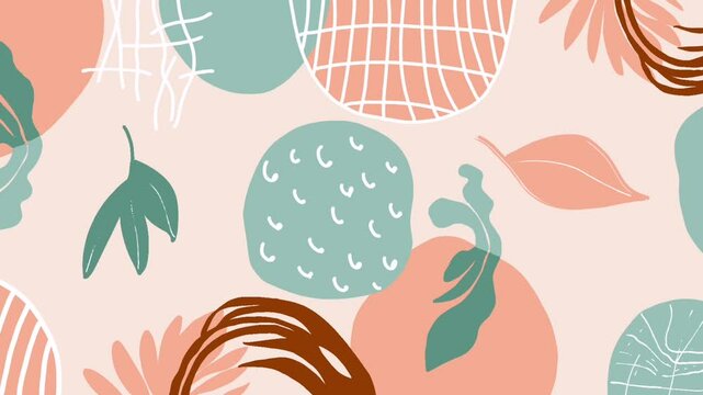 Abstract Pastel Motion Background