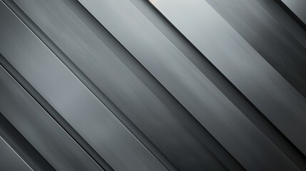 Obraz premium A sleek, diagonal arrangement of metallic panels creating a modern, industrial aesthetic.