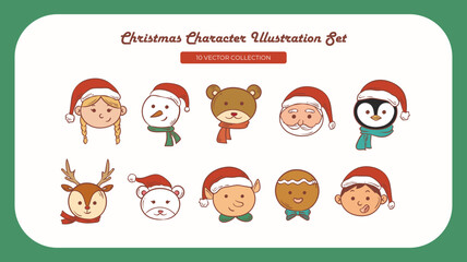Christmas Character Set