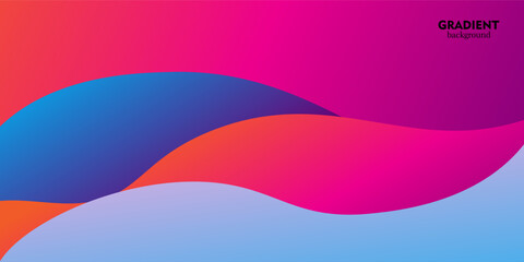 colorful background with wavy patterns. smooth gradient.