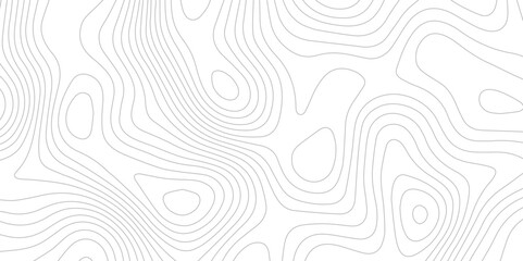 Fototapeta premium abstract White wave paper curved reliefs background .Panorama view gradient multicolor wave curve lines banner background design. Vector illustration. wave Line topography map contour background. 