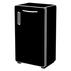 Refrigerator Silhouette Vector Design