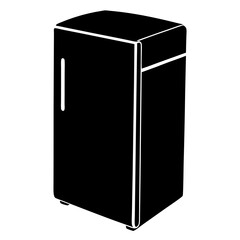 Refrigerator Silhouette Vector Design