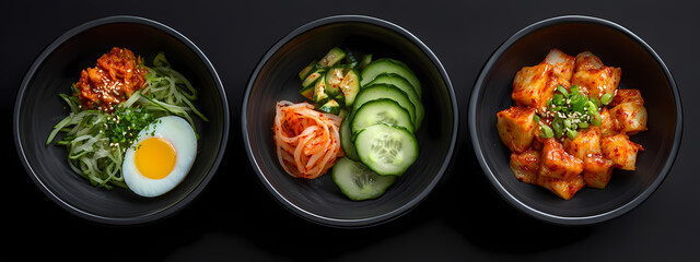 Modern Korean Side Dish Presentation