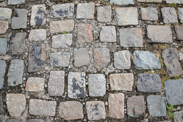 Paving natural stone