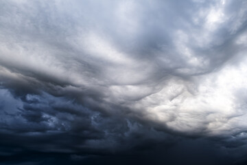 Obraz premium Dramatic Storm Clouds Background