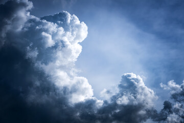Dramatic Storm Clouds Background