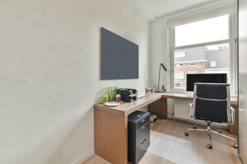 Modern home office with minimalist design