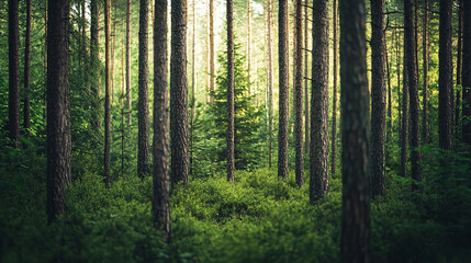 Naklejka premium Reducing packaging size can help cut down on material and energy use in production.