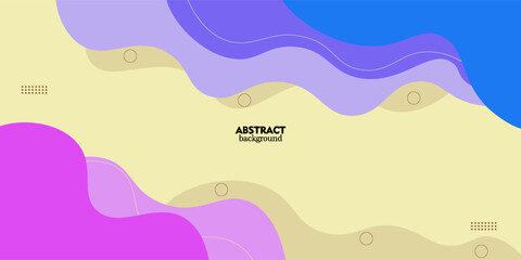 Colorful geometric background. Trendy gradient shape composition. Cool background design for poster. Vector illustration.