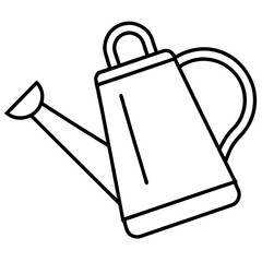 Electric Watering Can line art