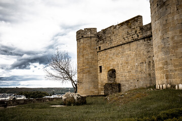 the medieval castle of Puebla de Sanabria, province of Zamora, Castile and Leon, Spain
