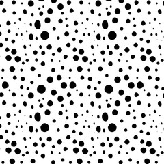 Animal texture skin seamless pattern. Black safari fashion print. Vector illustration.
