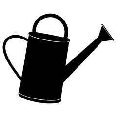 Electric Watering Can Silhouette