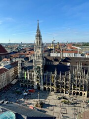 Obraz premium view of the Munich from above