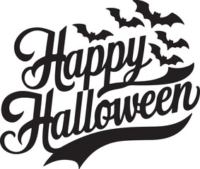 Happy Halloween Vector Art illustration. 