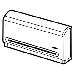 
Air Conditioner Vector line art
