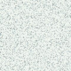 Seamless geometric pattern. Rounded square frames in multiple colors. Soft, muted tones with harmonious undertones. Trending vector illustration.