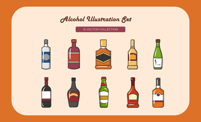 Alcohol Illustration