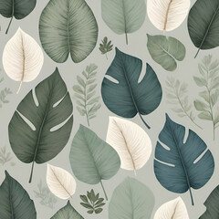 Serene Green Nature Backgrounds: Calming Natural Tones for Modern Designs