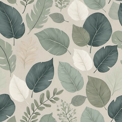 Fototapeta premium Serene Green Nature Backgrounds: Calming Natural Tones for Modern Designs