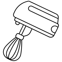 Modern Electric Mixer Icon