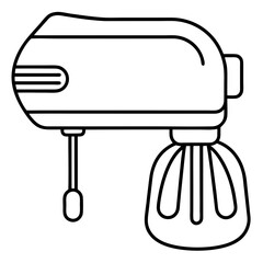 Modern Electric Mixer Icon