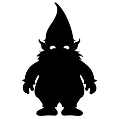 gnomes silhouette