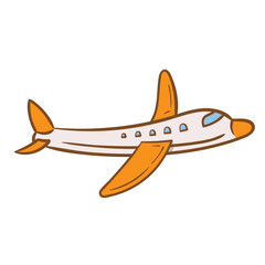 Plane Travel Illustration