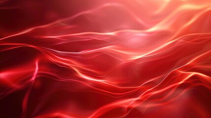 Obraz premium abstract wave colour red