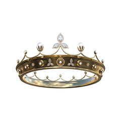 3d render royal medieval crown tiara isolated © GRB Renders