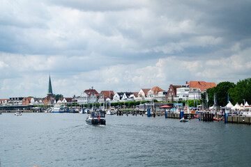 Obraz premium Travemünde an der deutschen Ostseeküste