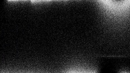 Abstract monochromatic animation of grunge photocopy paper. White texture on black background. 4K Backdrop Overlay seamless loop. Slideshow. - Powered by Adobe