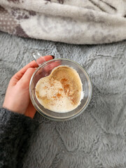 cup of cappuccino