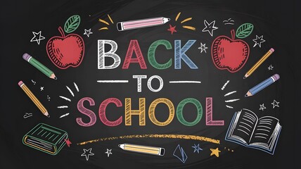 Back To School Background Collection