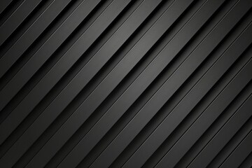Obraz premium Black background with diagonal lines, minimalist design